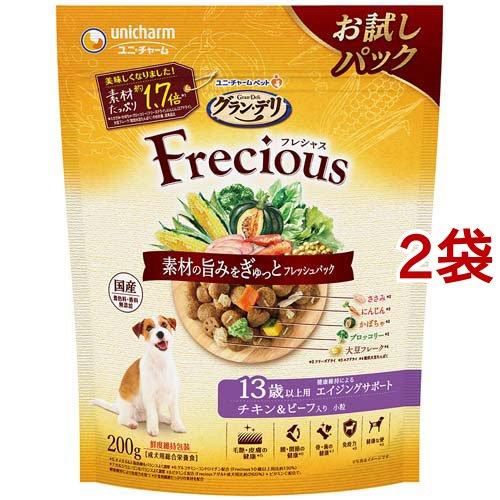 2kg✖️3袋 フレシャス 13歳以上用 エイジングサポート チキン＆ビーフ グラン・デリ フレシャス(Frecious) ドッグフード 13歳以上用