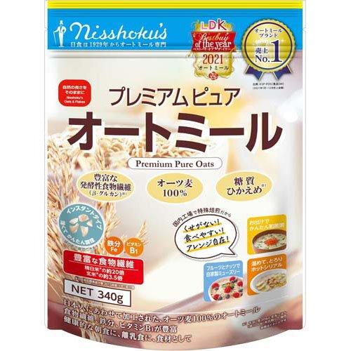 日食 プレミアムピュア オートミール ( 340g×6袋セット ) : 爽快