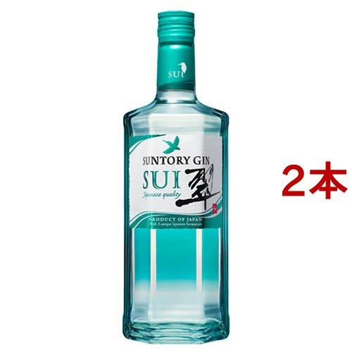 SUNTORY SUI ジン 2本セット サントリー ジン 翠 SUI ( 700ml*2本セット ) : 爽快ドラッグ - 通販