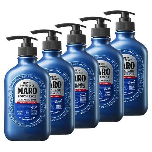 MARO 全身用クールクレンジングソープ ( 400ml*5本セット )/ マーロ