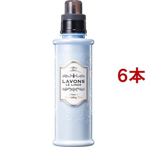 ラボン 柔軟剤 ブルーミングブルー ホワイトムスクの香り ( 600ml*6本セット )/ ラボン(LAVONS)｜soukai