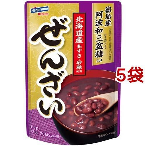 はごろも ぜんざい ( 150g*5袋セット )/ はごろも｜soukai