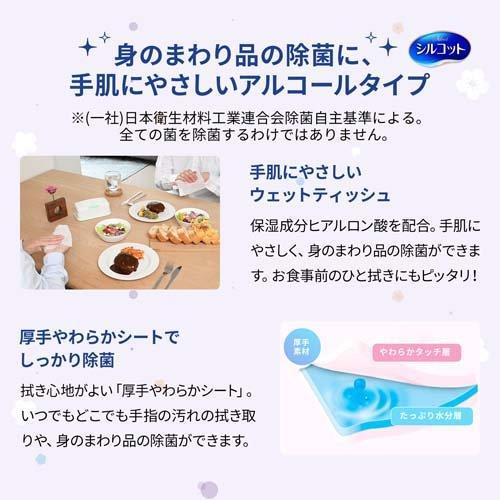 シルコット アルコール除菌 ウェットティッシュ アルコールタイプ 外出