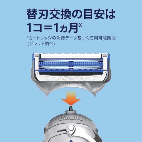 ジレット スキンガード 本体+替刃2コ ( 3セット )/ : 爽快ドラッグ