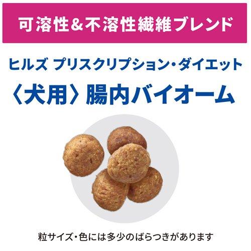 腸内バイオーム 小粒 チキン 繊維/消化ケア 犬用 特別療法食