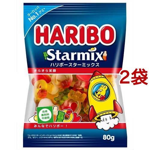 ハリボー スターミックス ( 80g*2袋セット )/ ハリボー(HARIBO)｜soukai
