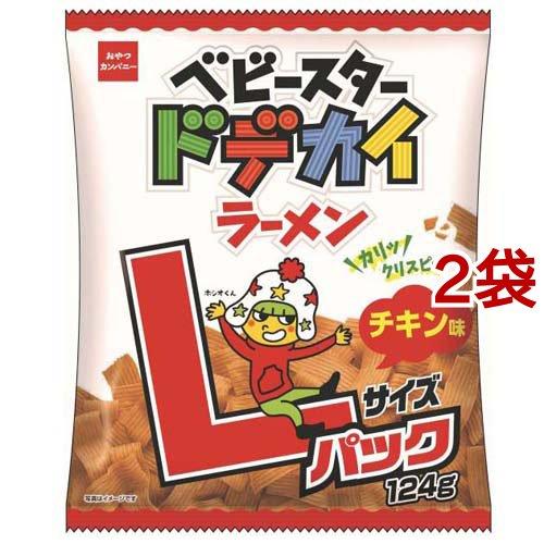 ベビースター ドデカイラーメン チキン味 Lサイズパック ( 124g*2袋