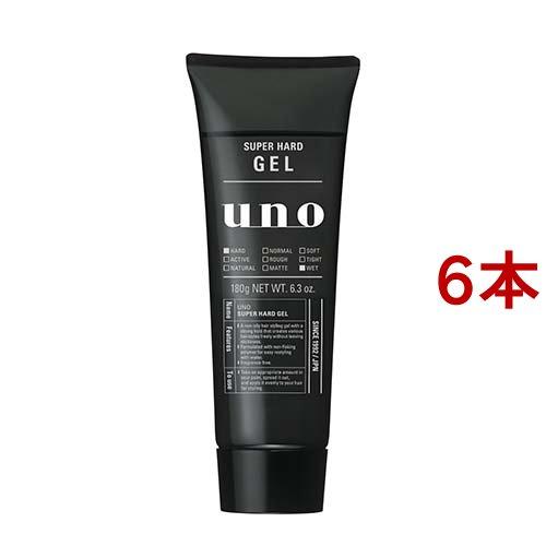 ウーノ スーパーハード ジェル ( 180g*6本セット )/ ウーノ(uno