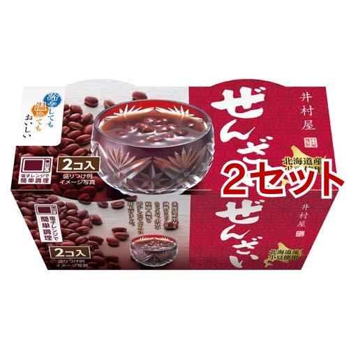 井村屋 和風2連パック ぜんざい ( 105g*2個入*2セット )/ : 爽快