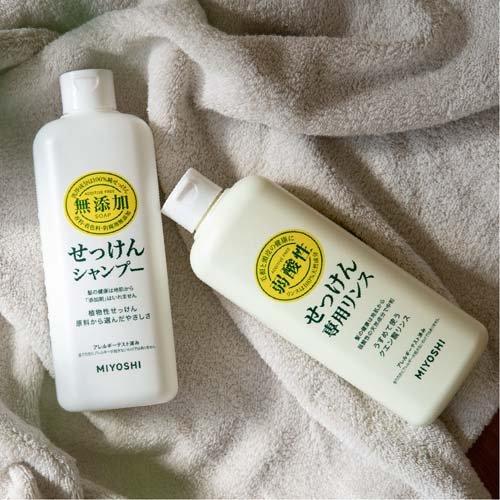 ミヨシ石鹸 無添加せっけん シャンプー リフィル ( 300ml*20袋セット