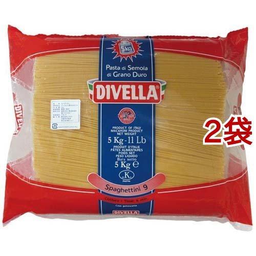 ディヴェッラ(Divella) #9 スパゲッティーニ 1.55mm 業務用 ( 5kg*2袋セット )/ ディベラ｜soukai