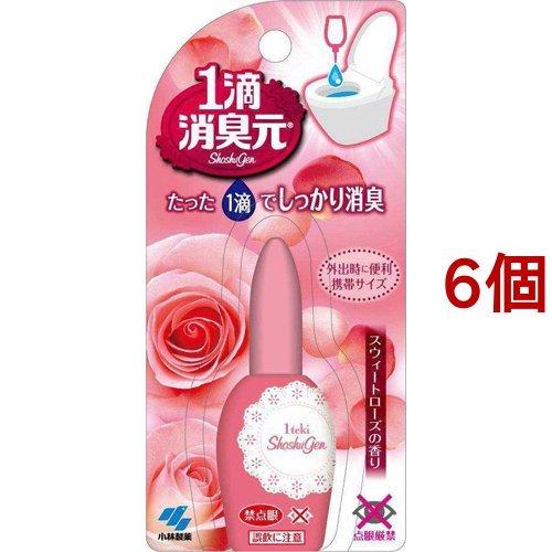 1滴消臭元 スウィートローズ ( 20ml*6個セット )/ 消臭元｜soukai