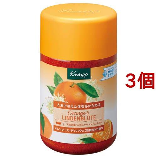 KNEIPP オレンジ・リンデンバウムバスソルト 「3個セット」 クナイプ バスソルト オレンジ・リンデンバウム ( 850g*3個セット