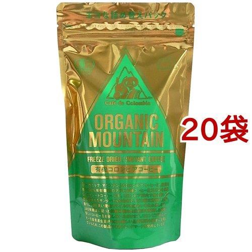 有機インスタントコーヒー フリーズドライ (詰替用) 80g*20袋セット