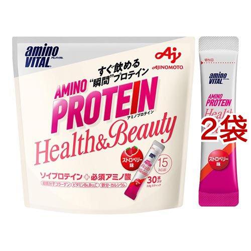 アミノバイタル(R) アミノプロテイン Health＆Beauty ストロベリー味