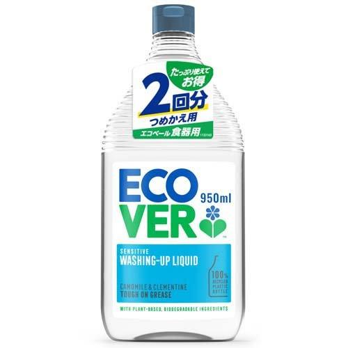 230円 激安通販専門店 エコベール 食器用洗剤 カモミールの香り 詰め替え おしゃれ ボトル 大容量 950ml Ecover