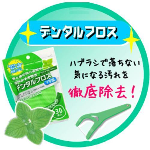キシリトール配合 爽快フロス＆ピック ( 50本入*5個セット ) : 爽快