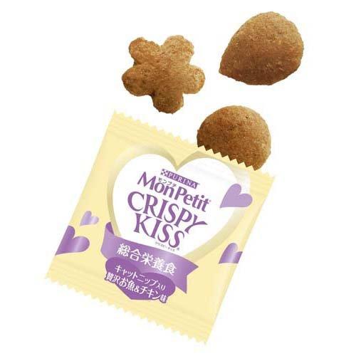 モンプチ クリスピーキッス おやつ 総合栄養食 キャットニップ入り贅沢