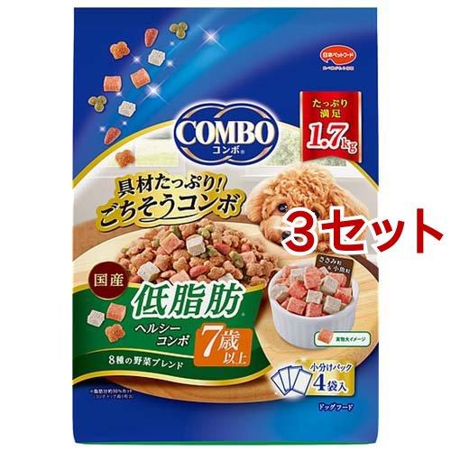 コンボ ドッグ 低脂肪 7歳以上 ( 1.7kg*3セット )/ コンボ(COMBO