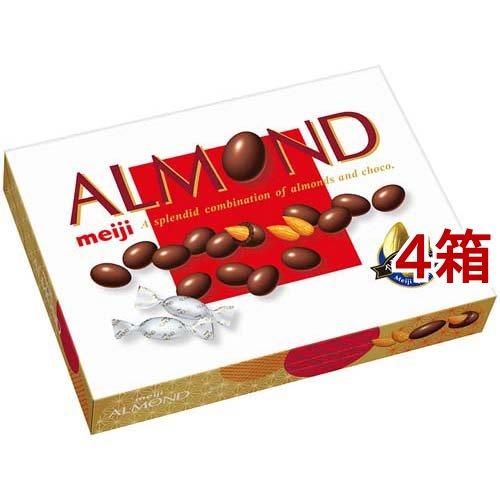 アーモンドチョコレート 大箱 ( 243g*4箱セット )/ 明治 : 爽快