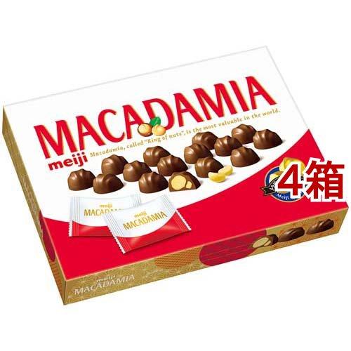 マカダミアチョコレート 大箱 ( 180g*4箱セット )/ 明治 : 爽快
