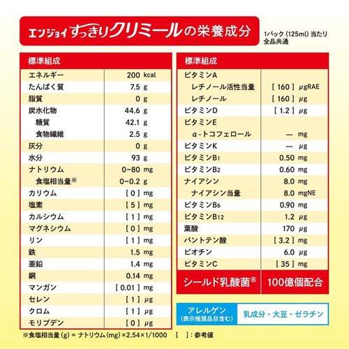 エンジョイすっきりクリミール ぶどう味 ( 125ml*3本セット