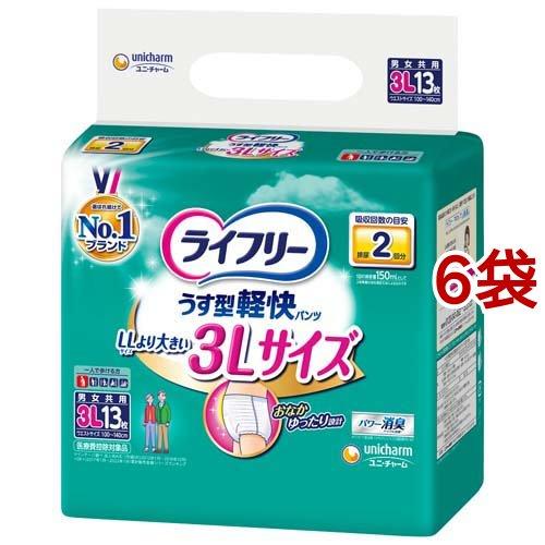 ライフリー うす型軽快パンツ 6パック ライフリー うす型軽快パンツ - ライフリー - ユニ・チャーム