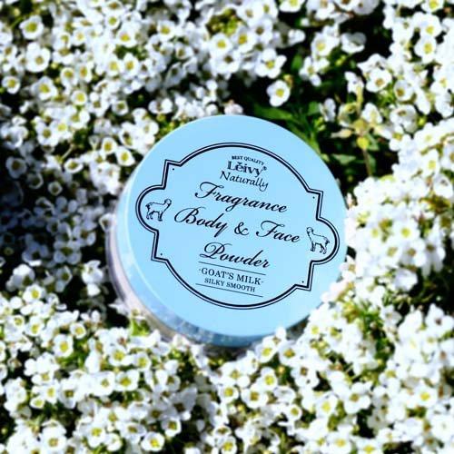 レイヴィー フレグランスボディ＆フェイスパウダー ゴートミルク ( 23g*12個セット )/ レイヴィー レイヴィー フレグランスボディ＆フェイスパウダー ゴートミルク