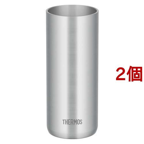 サーモス 真空断熱タンブラー 420ml JDW-420 S ステンレス ( 2個セット