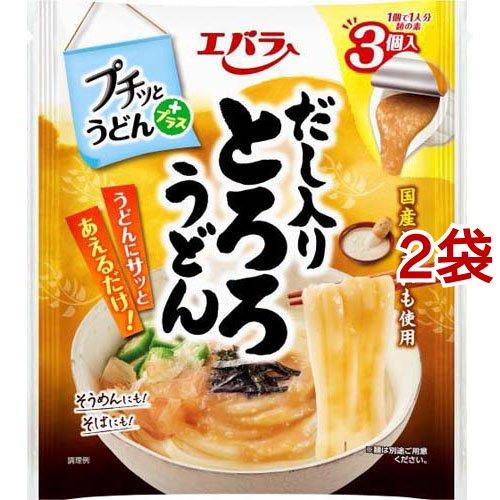 エバラ プチッとうどんプラス だし入りとろろうどん ( 42g*3個入*2袋