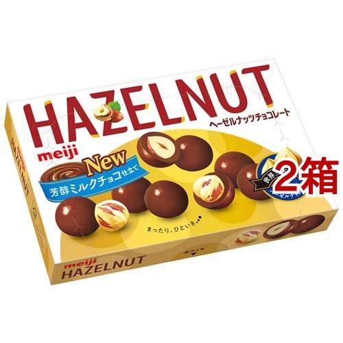 ヘーゼルナッツチョコレートミルク ( 52g*2箱セット )/ 明治 : 爽快
