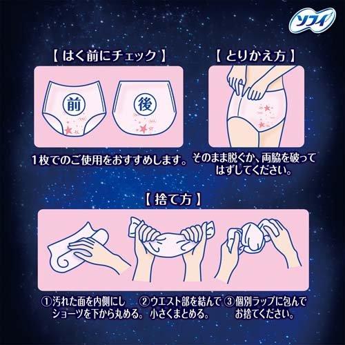 ソフィ 超熟睡 ショーツ S-M ( 5枚入*10袋セット )/ ソフィ超熟睡