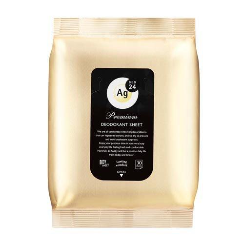 エージーデオ24 プレミアムデオドラント シャワーシート 無香性 大判