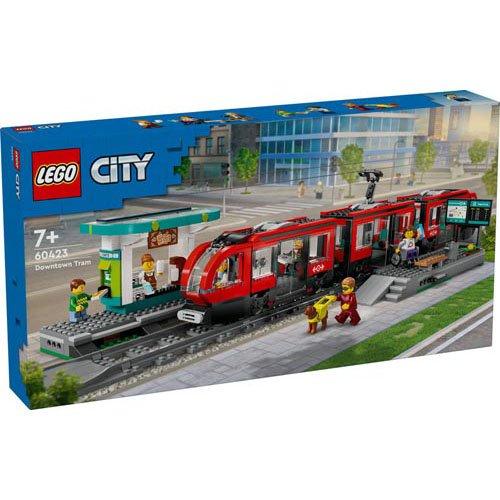 レゴ(LEGO) シティ ダウンタウン路面電車と停留所 60423 ( 1個