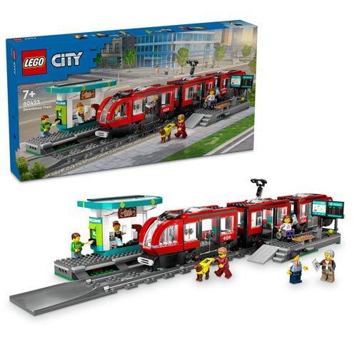 レゴ(LEGO) シティ ダウンタウン路面電車と停留所 60423 ( 1個