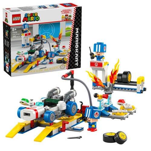 レゴ(LEGO) スーパーマリオ マリオカート(TM)キノピオ の ガレージ