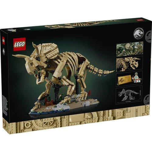 ✨お得なセット✨ ティラノサウルス トリケラトプス 化石 ジュラシックワールド レゴ(LEGO) ジュラシック・ワールド 恐竜の化石 トリケラトプス 77985