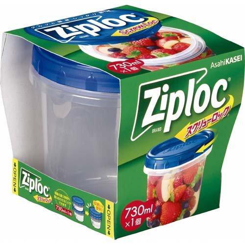ジップロック スクリューロック 730ml ( 12セット )/ Ziploc(ジップ