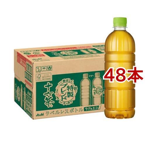 アサヒ 十六茶 ラベルレス ペットボトル ( 630ml*48本入 )/ お茶