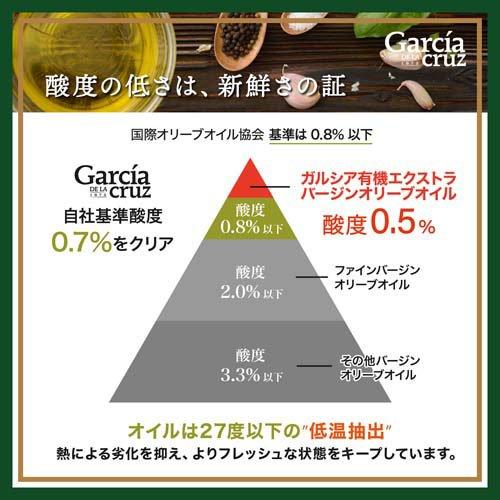 ガルシア 有機 エキストラバージン オリーブオイル スペイン産 500ml