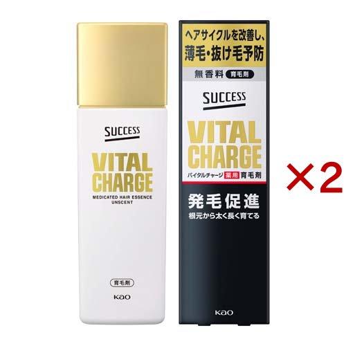 花王 サクセス　バイタルチャージ　薬用育毛剤　２００ｍｌ×2パック サクセス バイタルチャージ 薬用育毛剤 ( 200ml×2セット )/ : 爽快