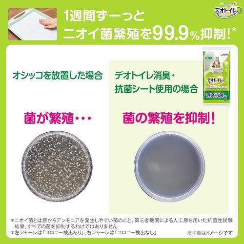 デオトイレ 複数ねこ用 消臭・抗菌シート ナチュラルソープ 香り ( 16