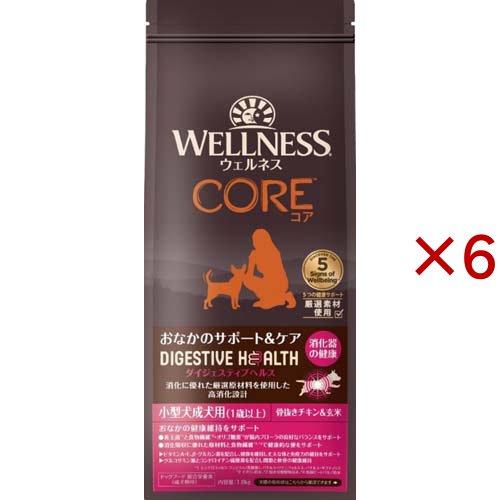 ウェルネス コア ダイジェスティブヘルス 小型犬 成犬用 骨抜きチキン＆玄米 ( 1.8kg×6セット )/ ウェルネス | 