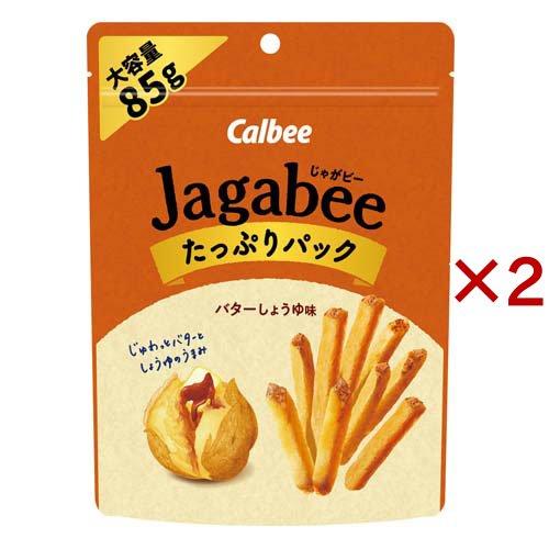 Jagabee バターしょうゆ味 たっぷりパック ( 85g×2セット