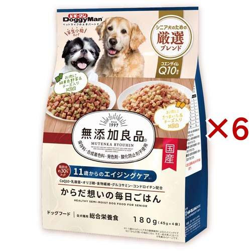 ドギーマン 無添加良品 犬用おやつ 詰め合わせ　シニア犬用ドッグフード ドギーマン 無添加良品 からだ想いの毎日ごはん 11歳からのエイジング