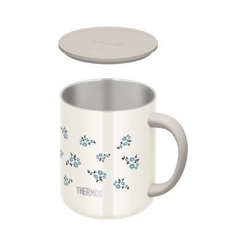 サーモス 真空断熱マグカップ 450ml ブルーフラワー JDG-452LTD B-FL