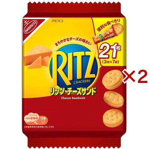 リッツ ファミリーパック チーズサンド ( 7袋入×2セット(1袋3枚