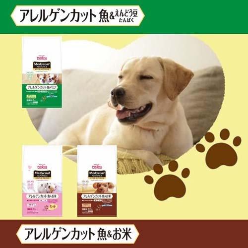 ドッグフード メディコートアドバンス アレルゲンカット 魚＆お米 1歳から 500g×12袋×2箱、計12kg メディコート アドバンス アレルゲンカット 魚＆お米 1歳から ( 12袋入