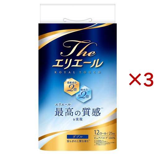 エリエール Theエリエールトイレットティシュー ダブル ( 12ロール×3