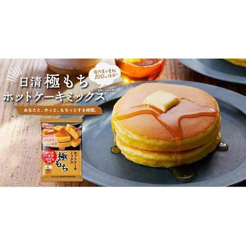 日清 ホットケーキミックス 極もち 国内麦小麦粉100％使用 ( 480g×3